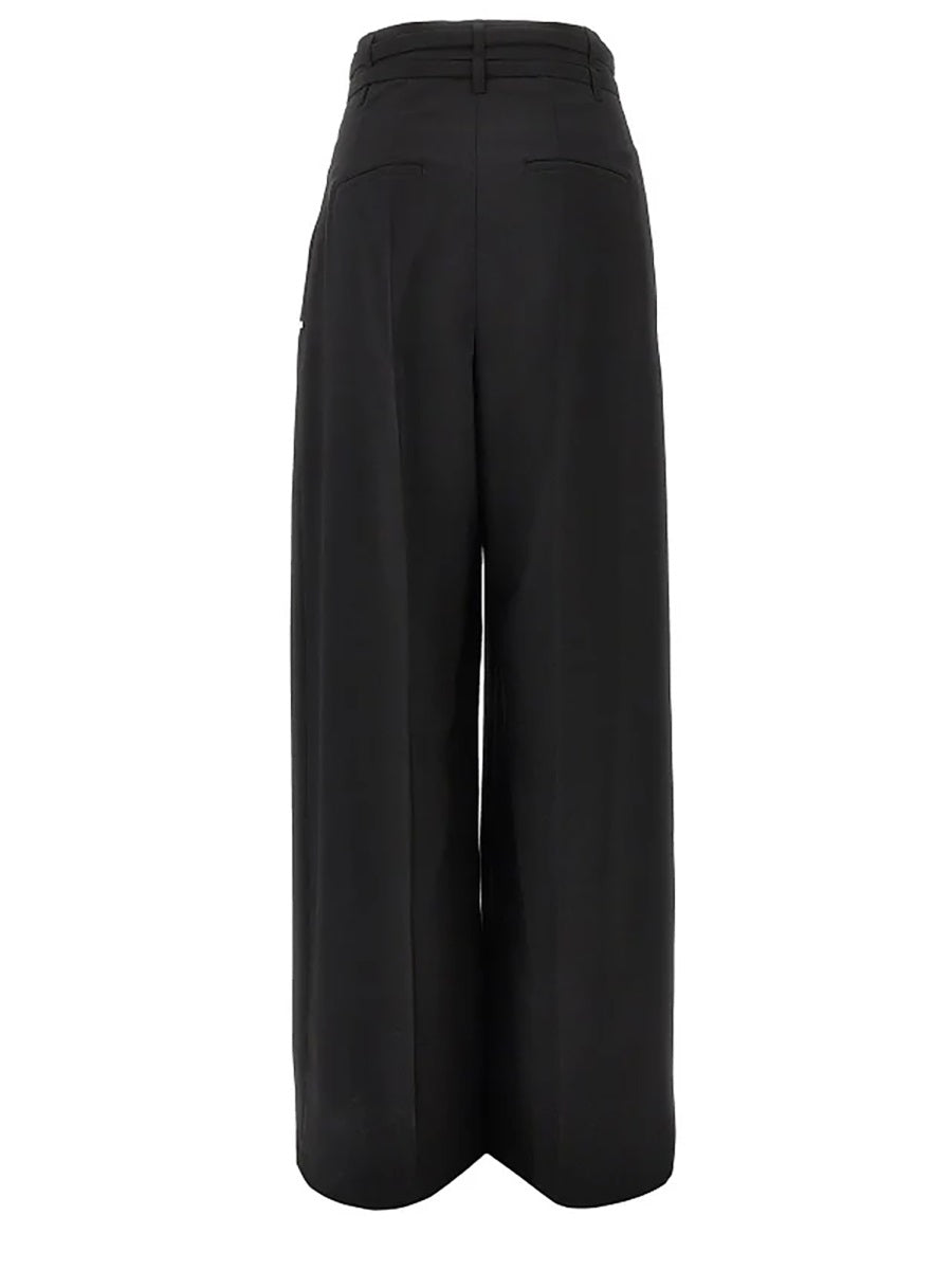 Sportmax Women Wool Tailored Pants SPORTMAX