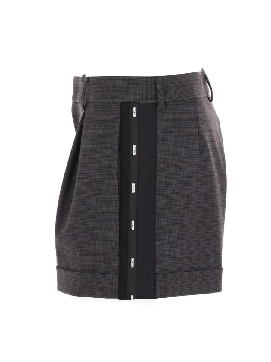 Moschino Women Shorts With Logo Ribbon MOSCHINO