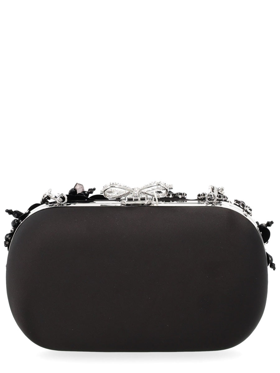 Self-Portrait Women "Floral Crystal" Clutch Bag SELF-PORTRAIT