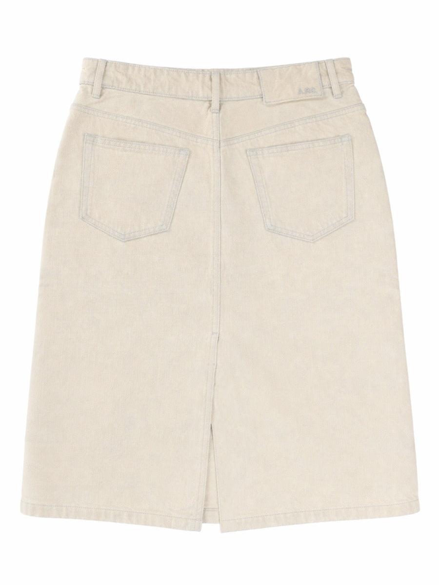 A.P.C. Women Denim Midi Skirt A.P.C.