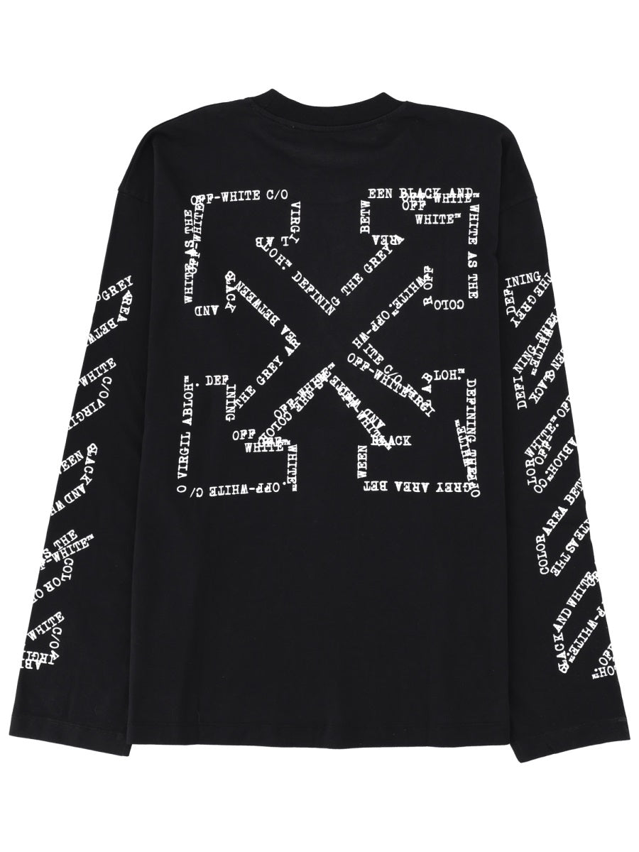 Off-White Men T-Shirt With Logo OFF-WHITE