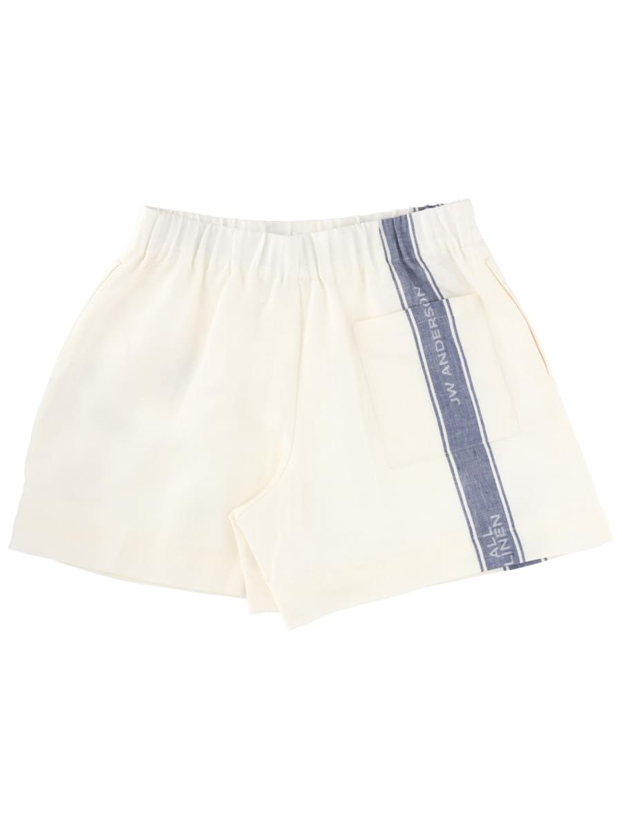 Jw Anderson Women Shorts With Logo J.W. ANDERSON