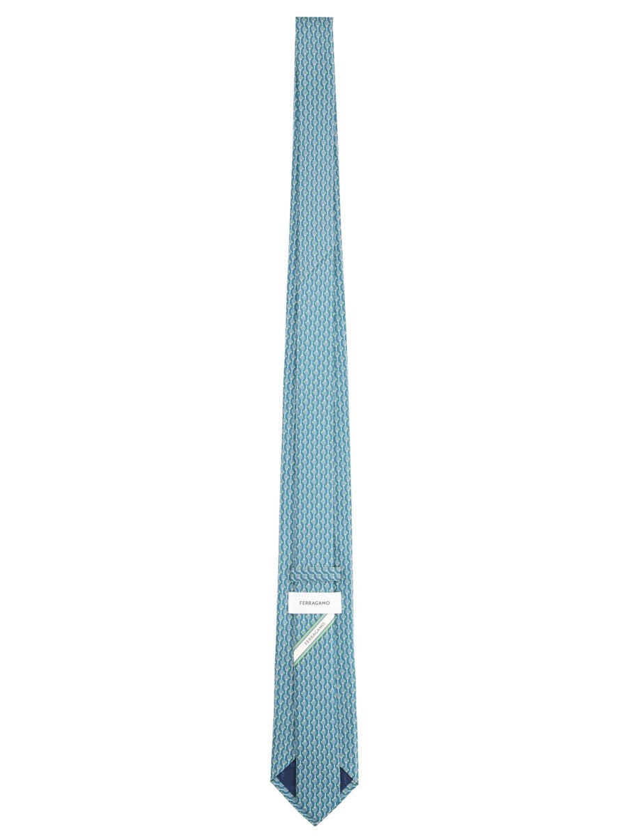 Ferragamo Men Silk Tie FERRAGAMO