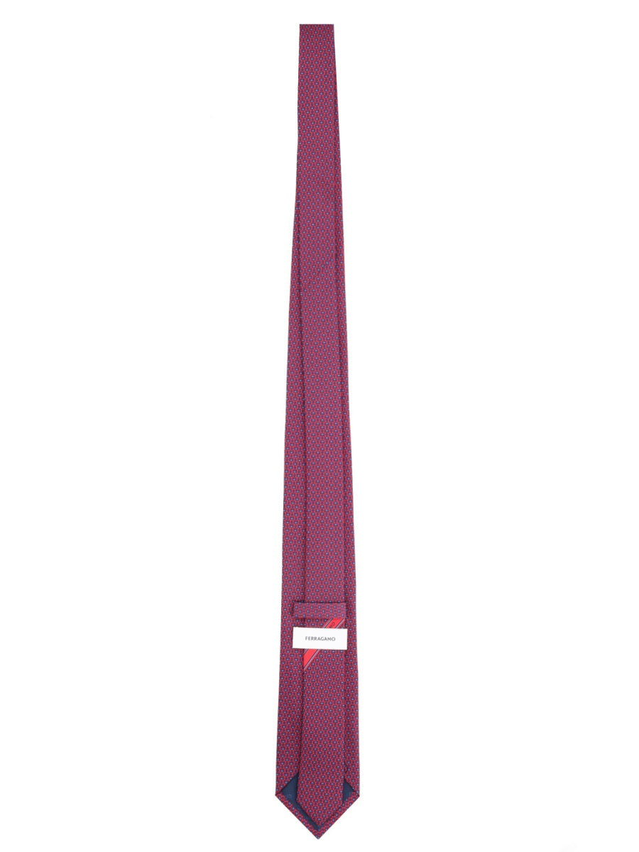 Ferragamo Men Silk Tie FERRAGAMO