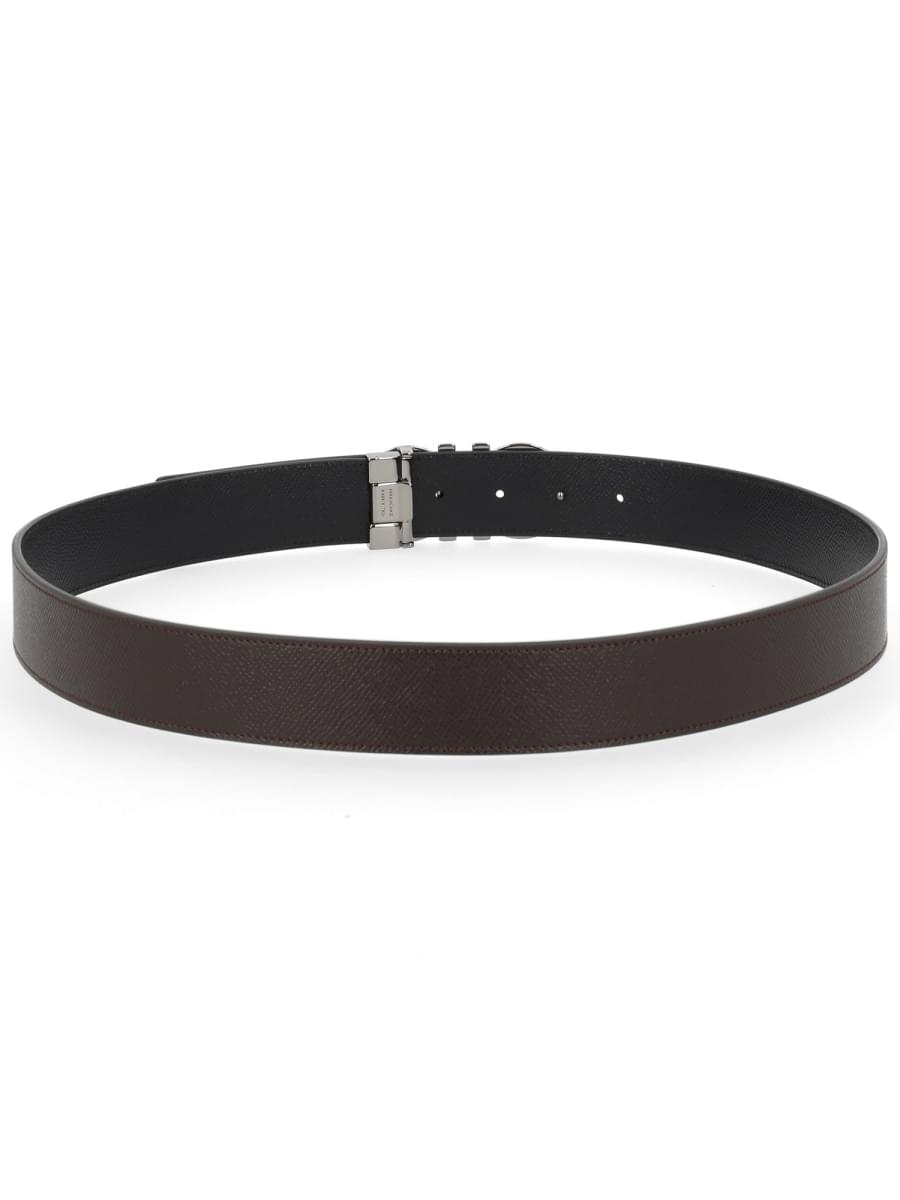 Ferragamo Men Reversible "Hooks" Belt FERRAGAMO