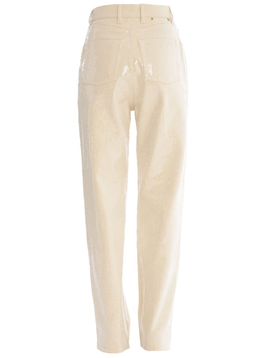 Golden Goose Women Transparent All-Over Sequins Jeans GOLDEN GOOSE
