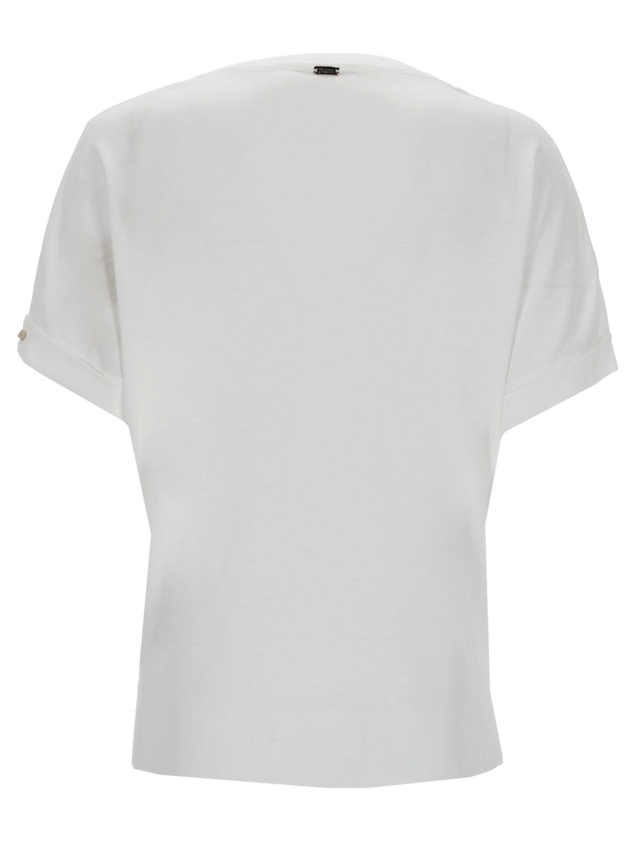 Herno Women Cotton Blend T-Shirt HERNO