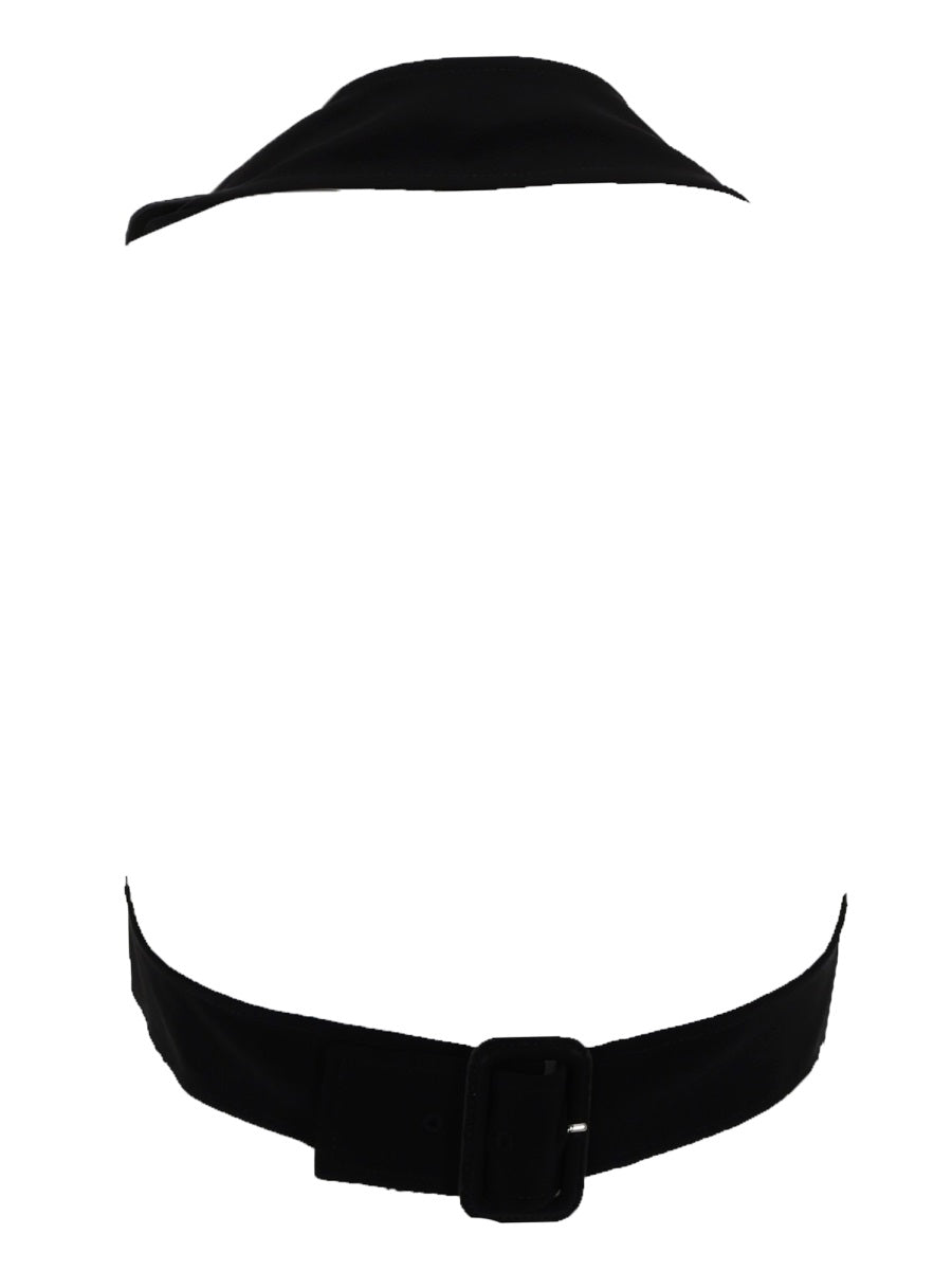 Courreges Women Cropped Top With Open Back COURREGES