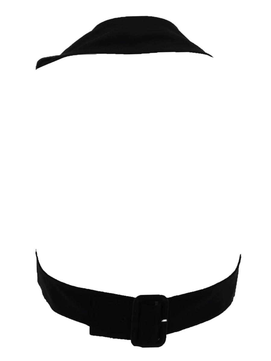 Courreges Women Cropped Top With Open Back COURREGES