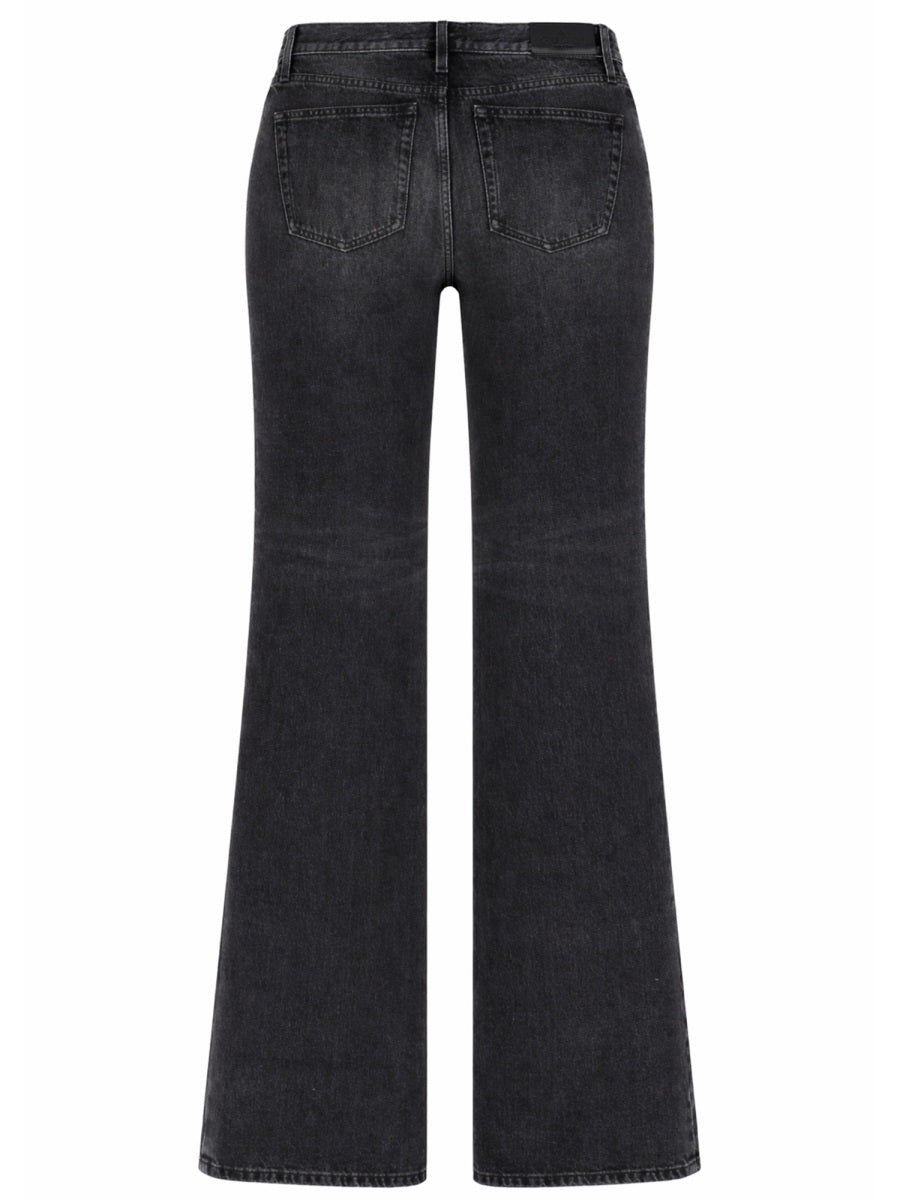 Gucci Women Denim Jeans With Horsebit Detail GUCCI