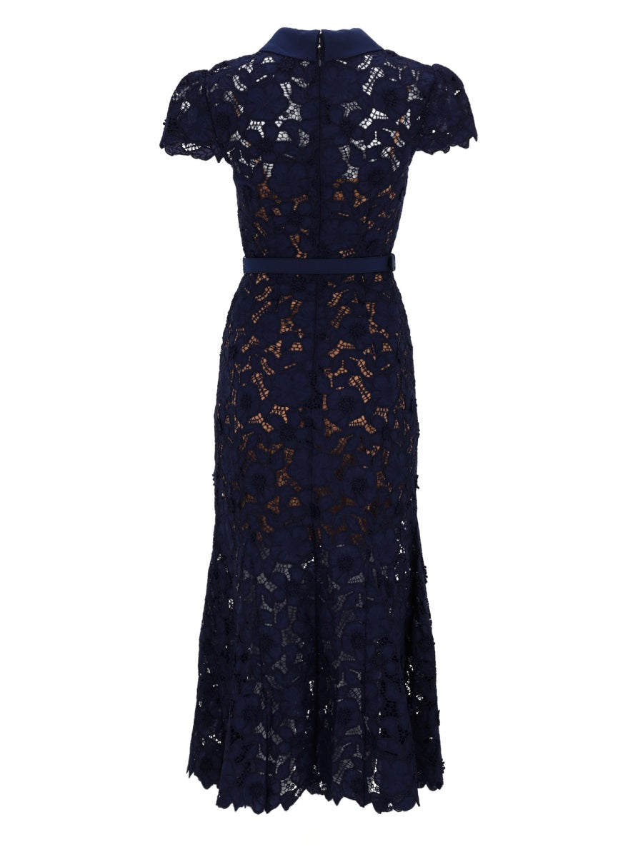 Self-Portrait Women Lace Midi Dress SELF-PORTRAIT