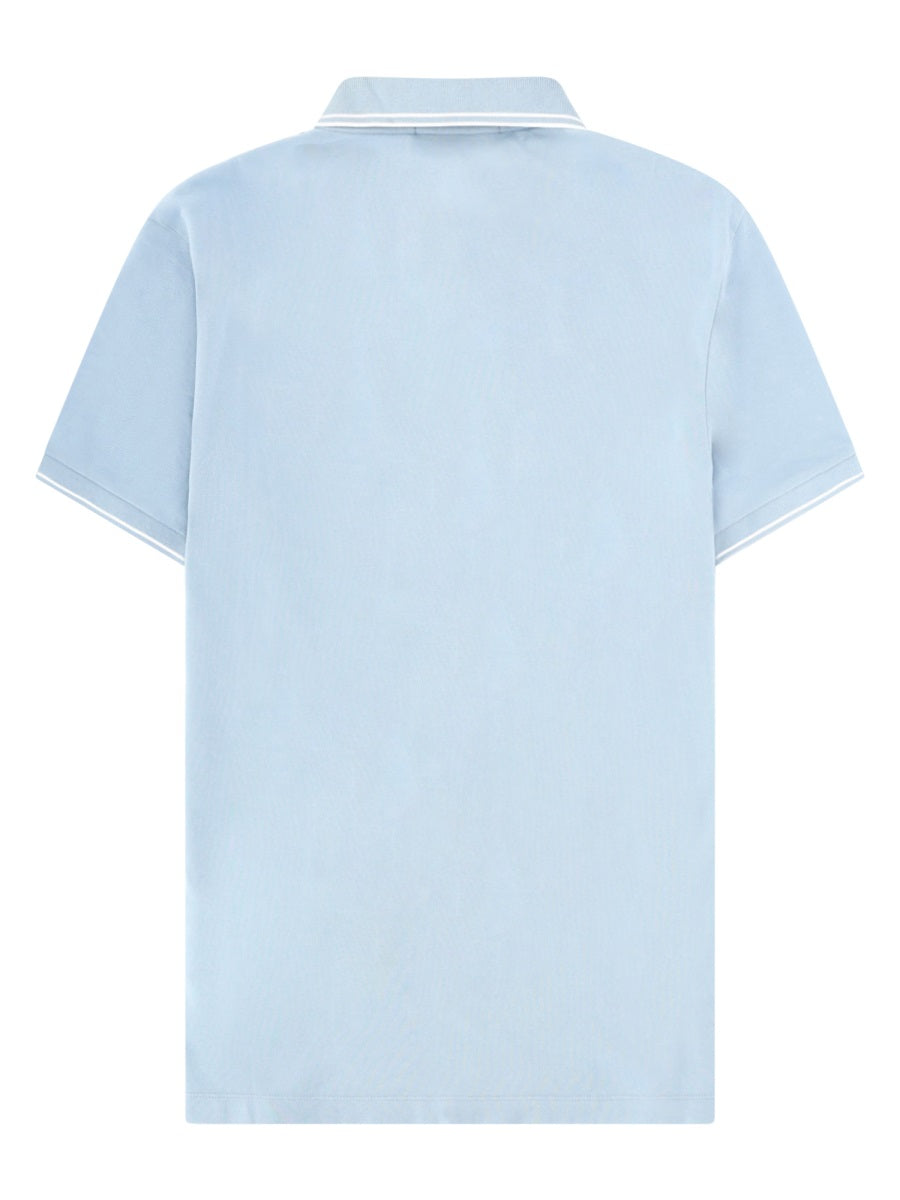 Stone Island Men Polo With Logo STONE ISLAND