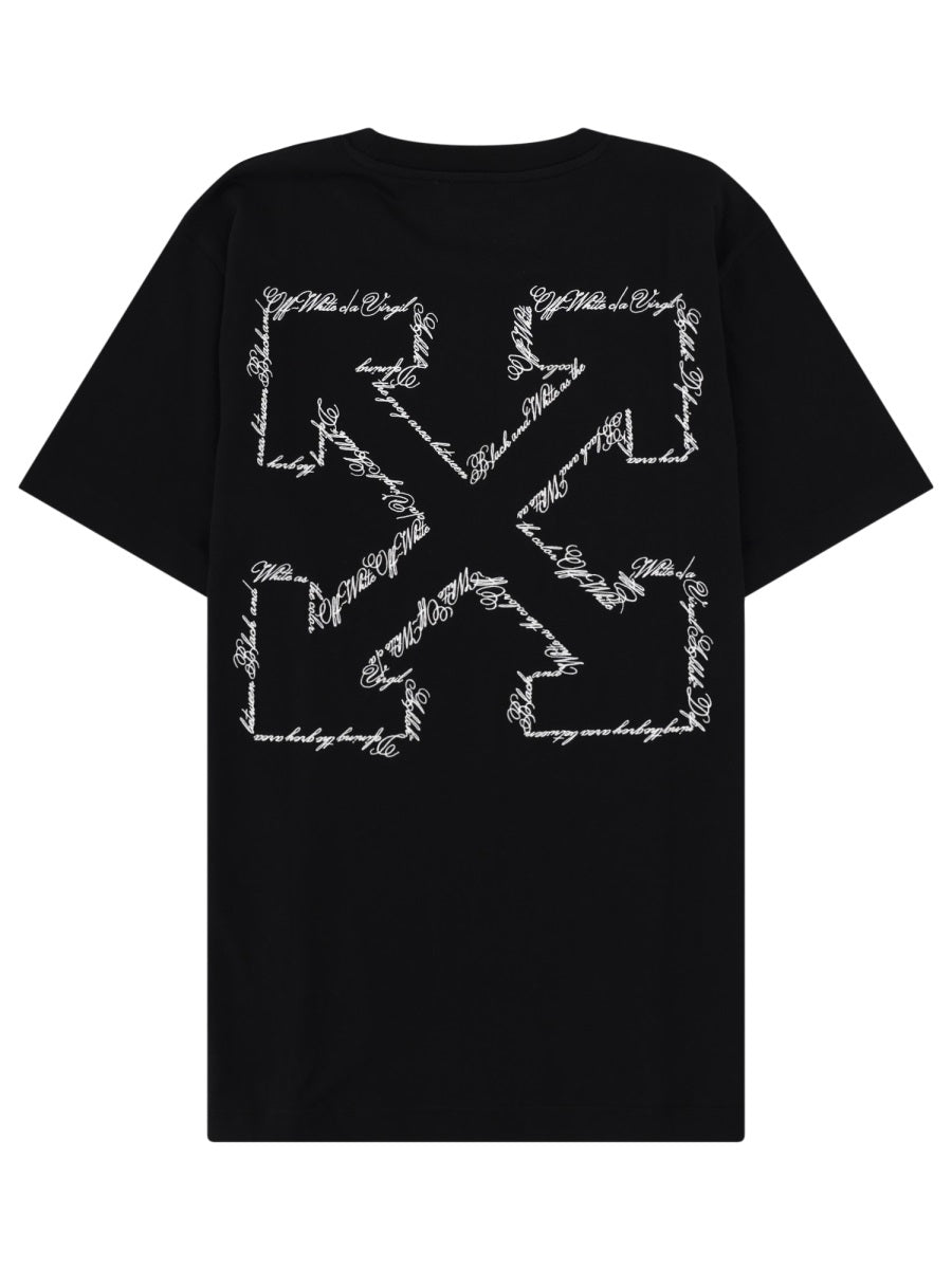 Off-White Men T-Shirt With Logo OFF-WHITE