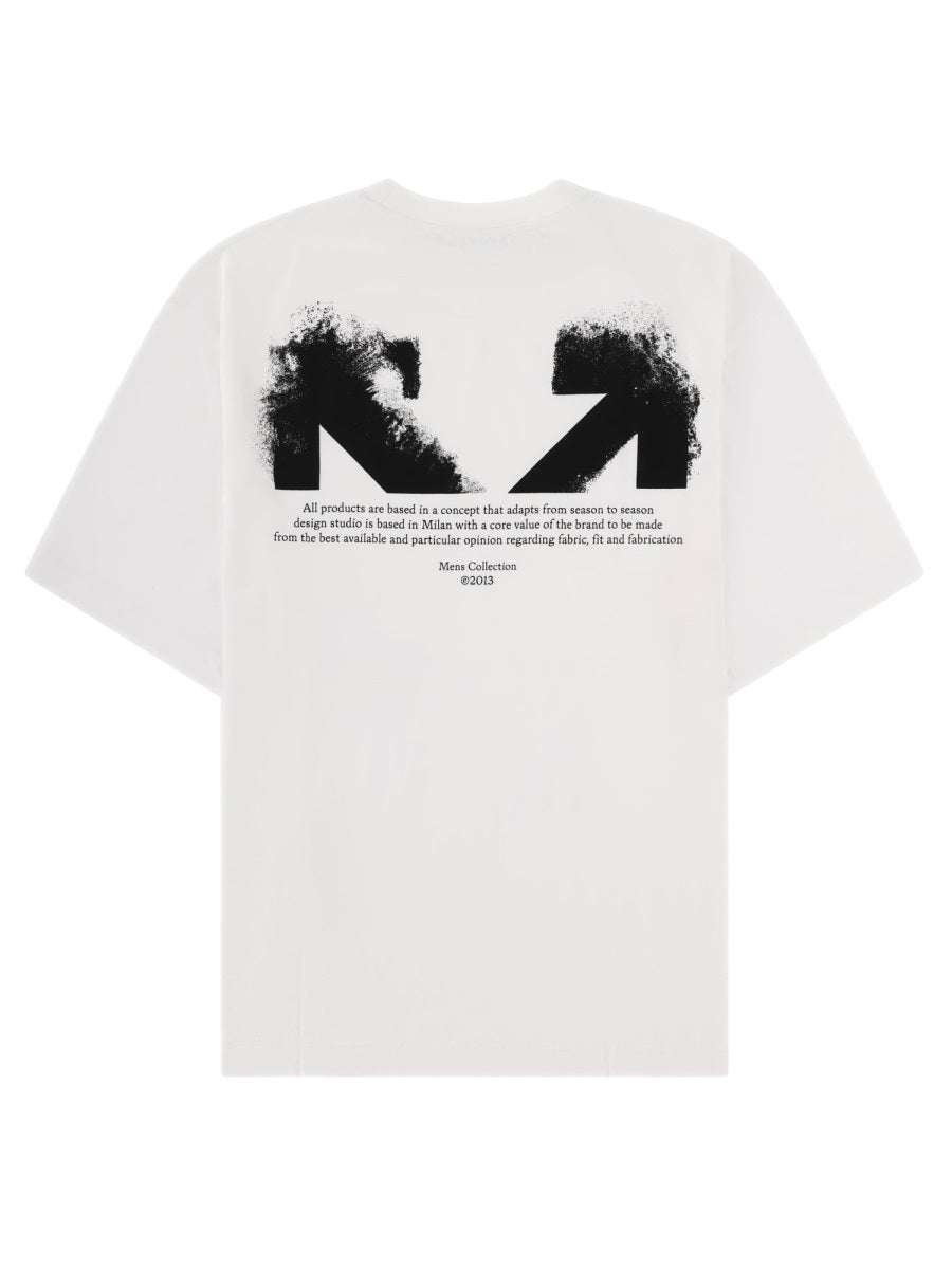 Off-White Men T-Shirt With Logo OFF-WHITE