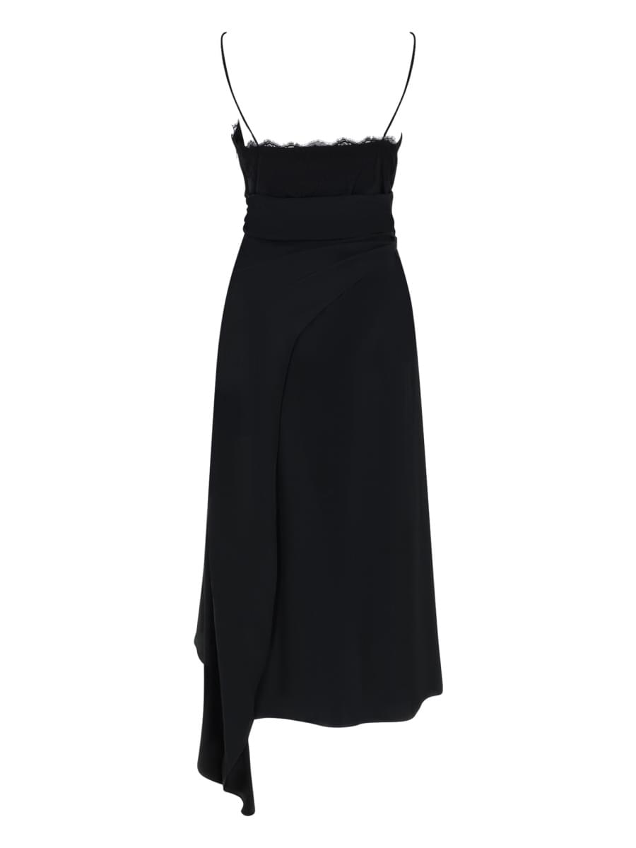 Moschino Women Midi Dress With Lace MOSCHINO