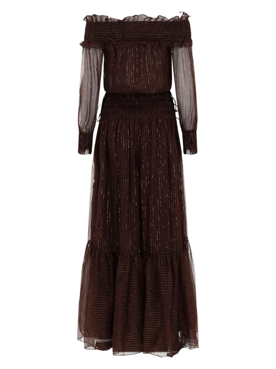 Self-Portrait Women Dress With Ruffles And Flounces SELF-PORTRAIT