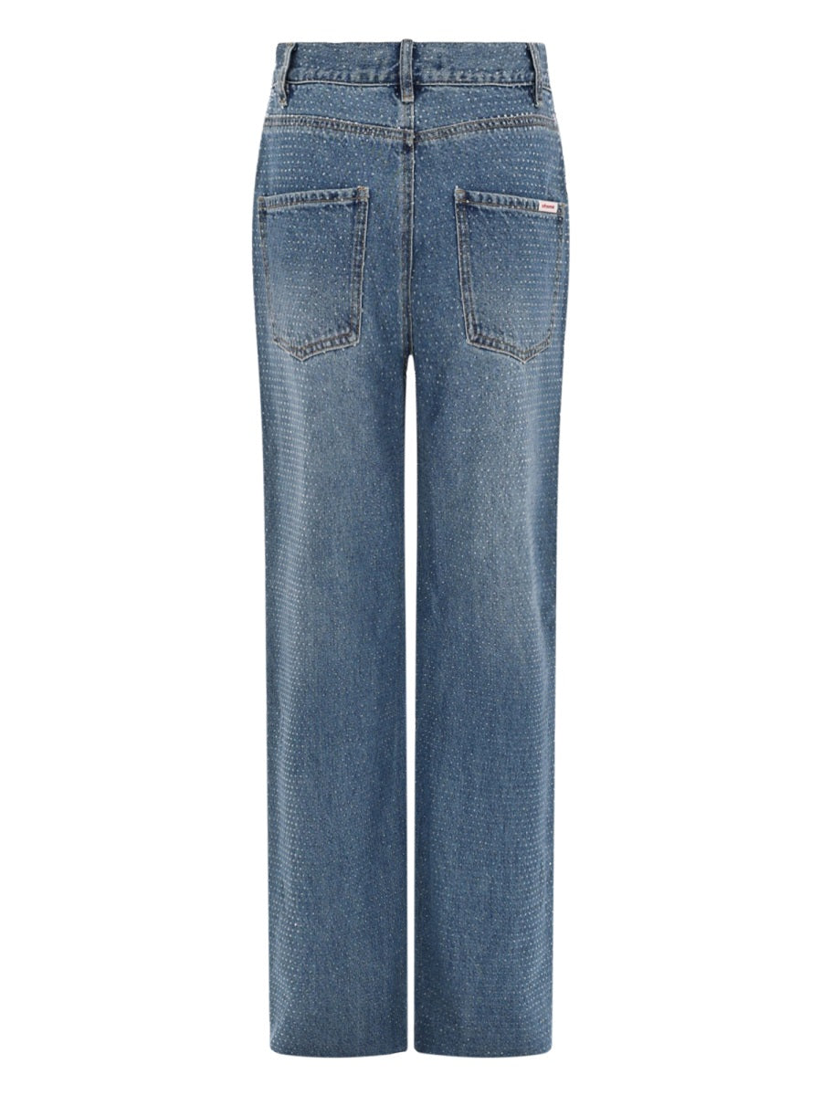 Self-Portrait Women Jeans With Rhinestones SELF-PORTRAIT