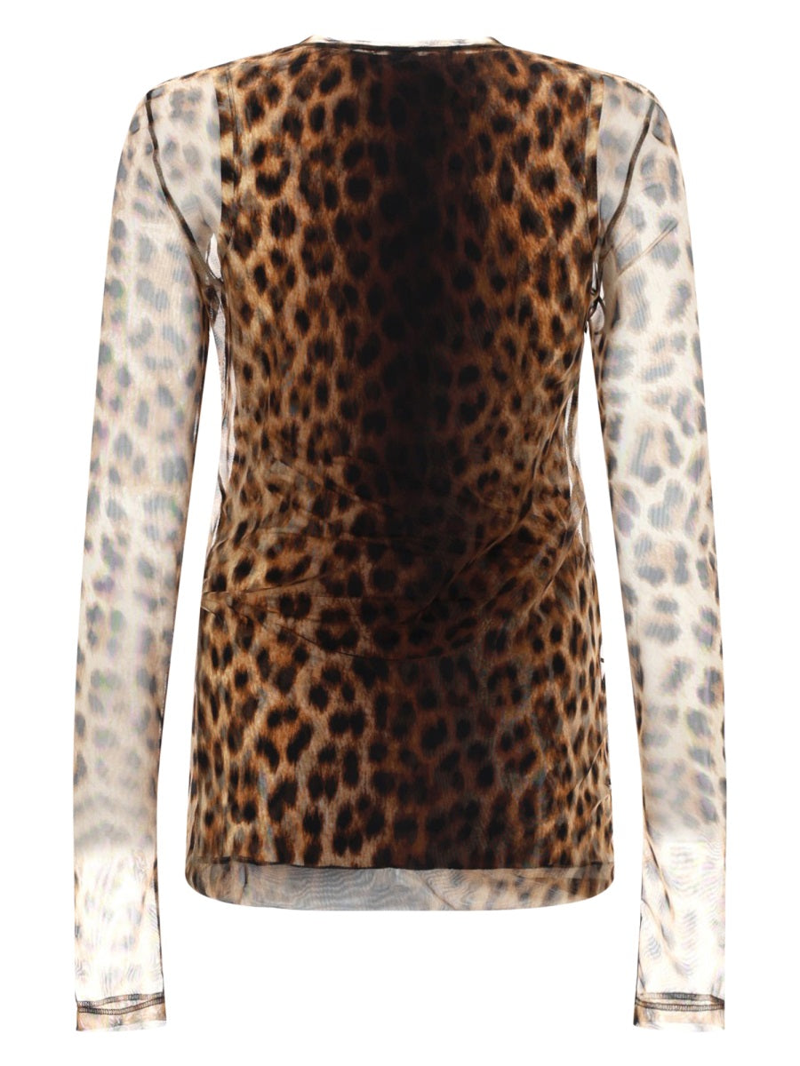 Sportmax Women Top With Tulle Details SPORTMAX