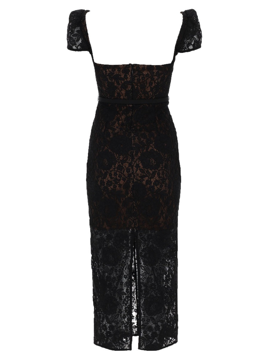 Self-Portrait Women Lace Midi Dress SELF-PORTRAIT