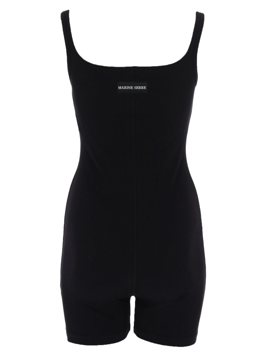 Marine Serre Women Short Jumpsuit With Logo MARINE SERRE