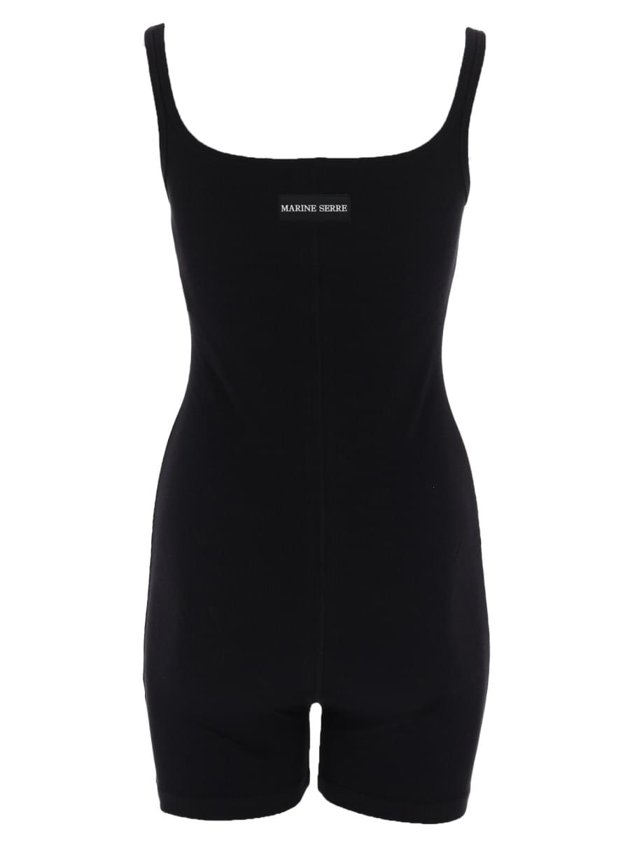 Marine Serre Women Short Jumpsuit With Logo MARINE SERRE