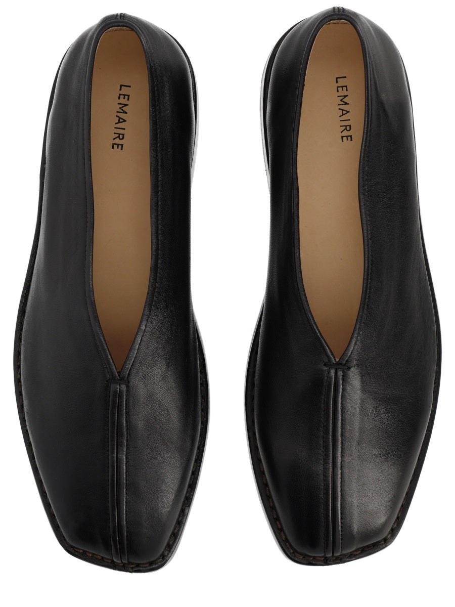 Lemaire Men Slipper "Flat Piped" LEMAIRE