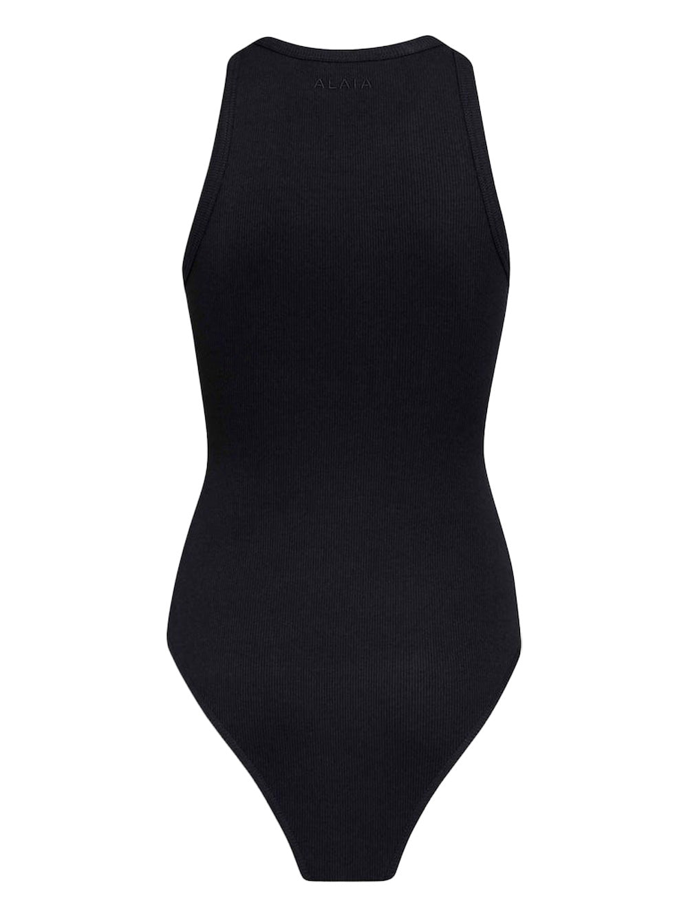 Alaia Women Sculpting Rib Jersey Bodysuit ALAIA