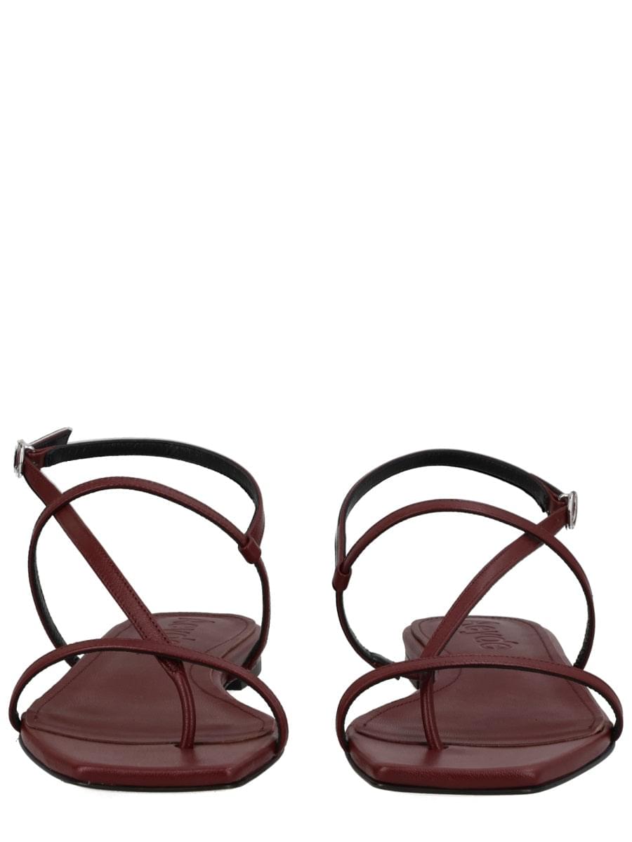 Aeyde Women Leather Thong Sandal AEYDE