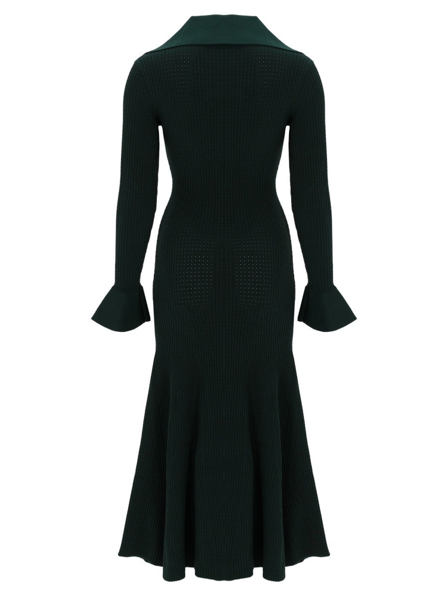 Self-Portrait Women Midi Dress With Cut-Out SELF-PORTRAIT