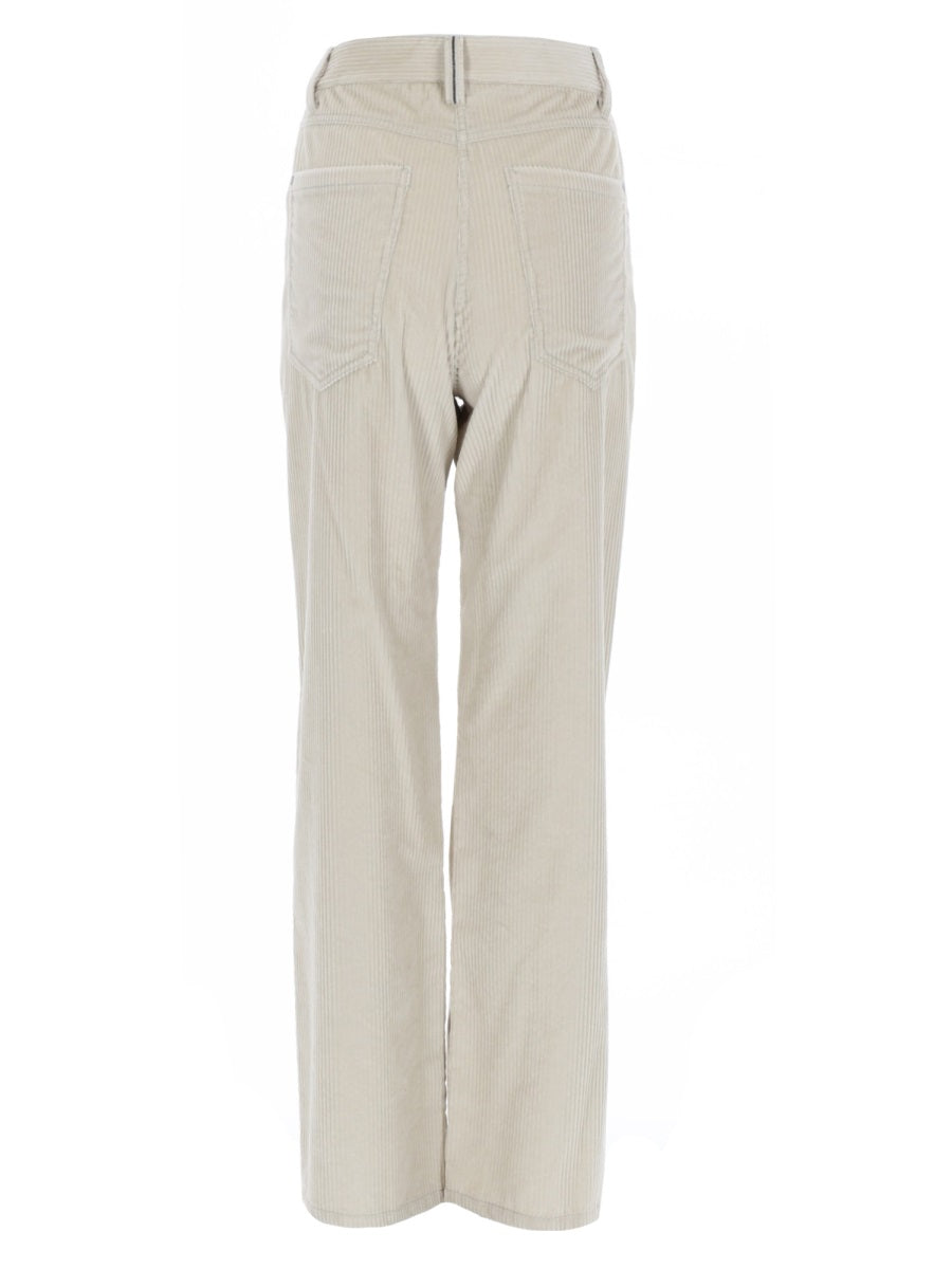 Brunello Cucinelli Women Corduroy Pants BRUNELLO CUCINELLI