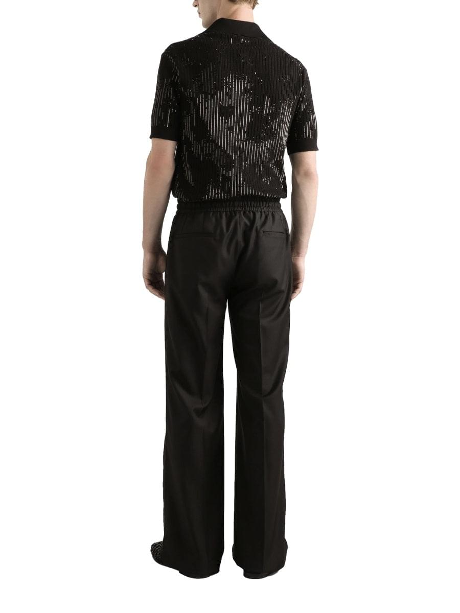 Dolce & Gabbana Men Dolce & Gabbana Men Wool Knit Jogging Pants DOLCE & GABBANA