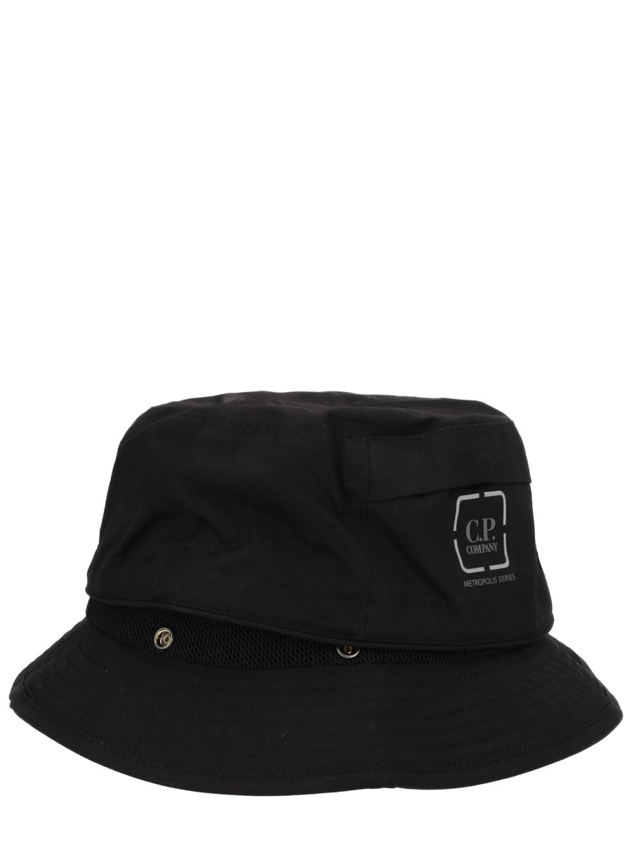 C.P. Company Men Bucket Hat With Logo C.P. COMPANY