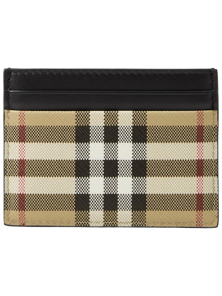 Burberry Men Card Holder "Check" BURBERRY