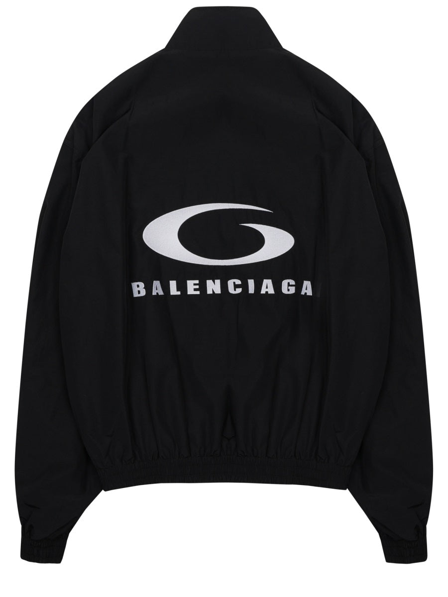 Balenciaga Women Track Jacket With Logo BALENCIAGA