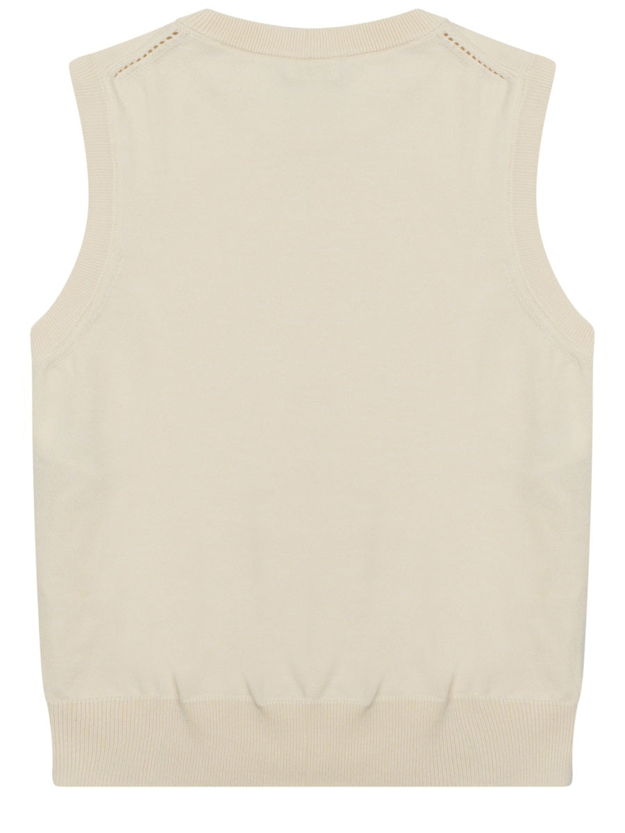 Celine Women Gilet Con Logo CELINE