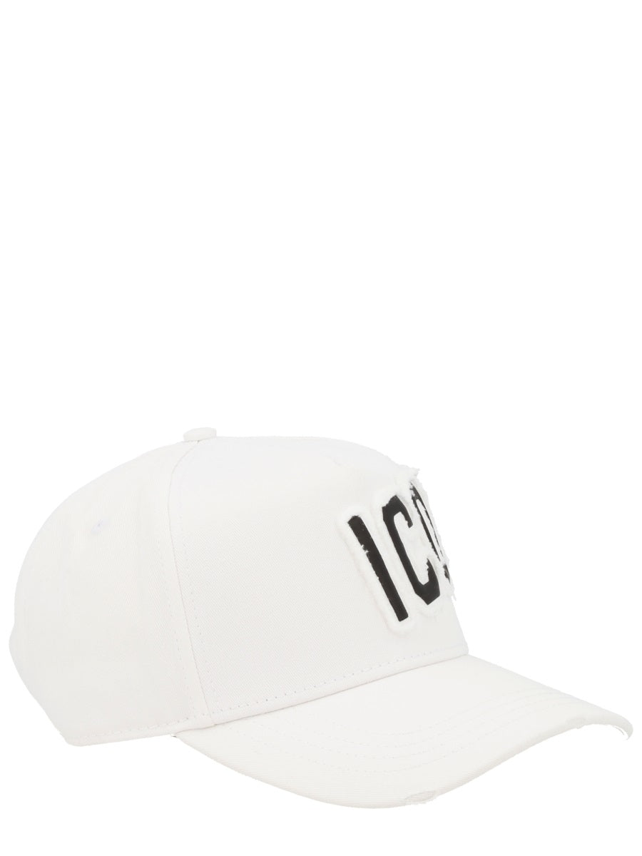 Dsquared2 Men "Iconique" Baseball Hat DSQUARED2