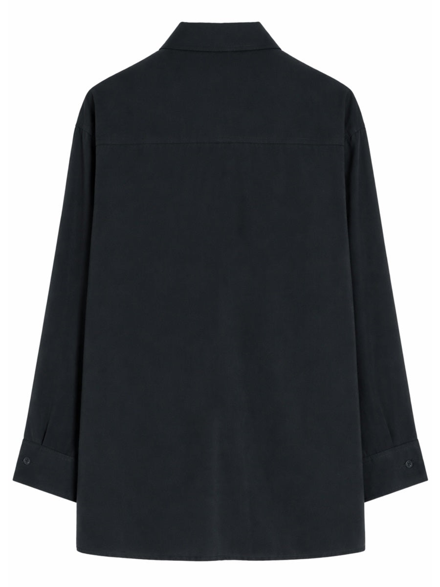 Lemaire Women Long Shirt With Tie LEMAIRE