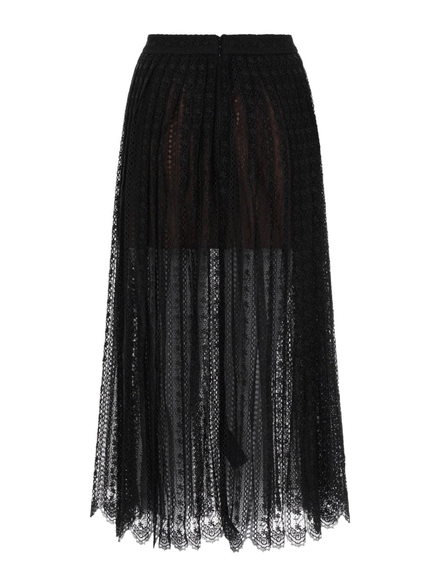 Self-Portrait Women Lace Midi Skirt SELF-PORTRAIT