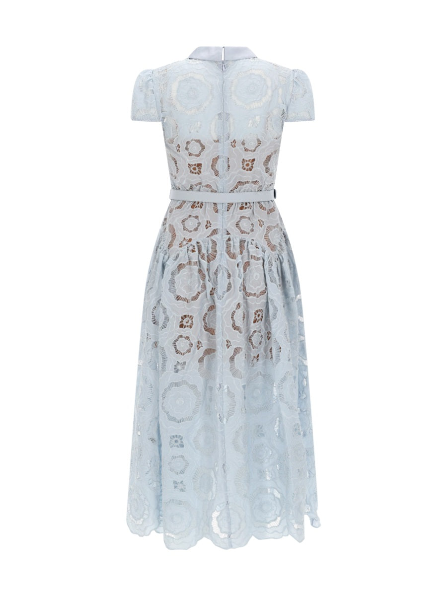 Self-Portrait Women Lace Midi Dress SELF-PORTRAIT