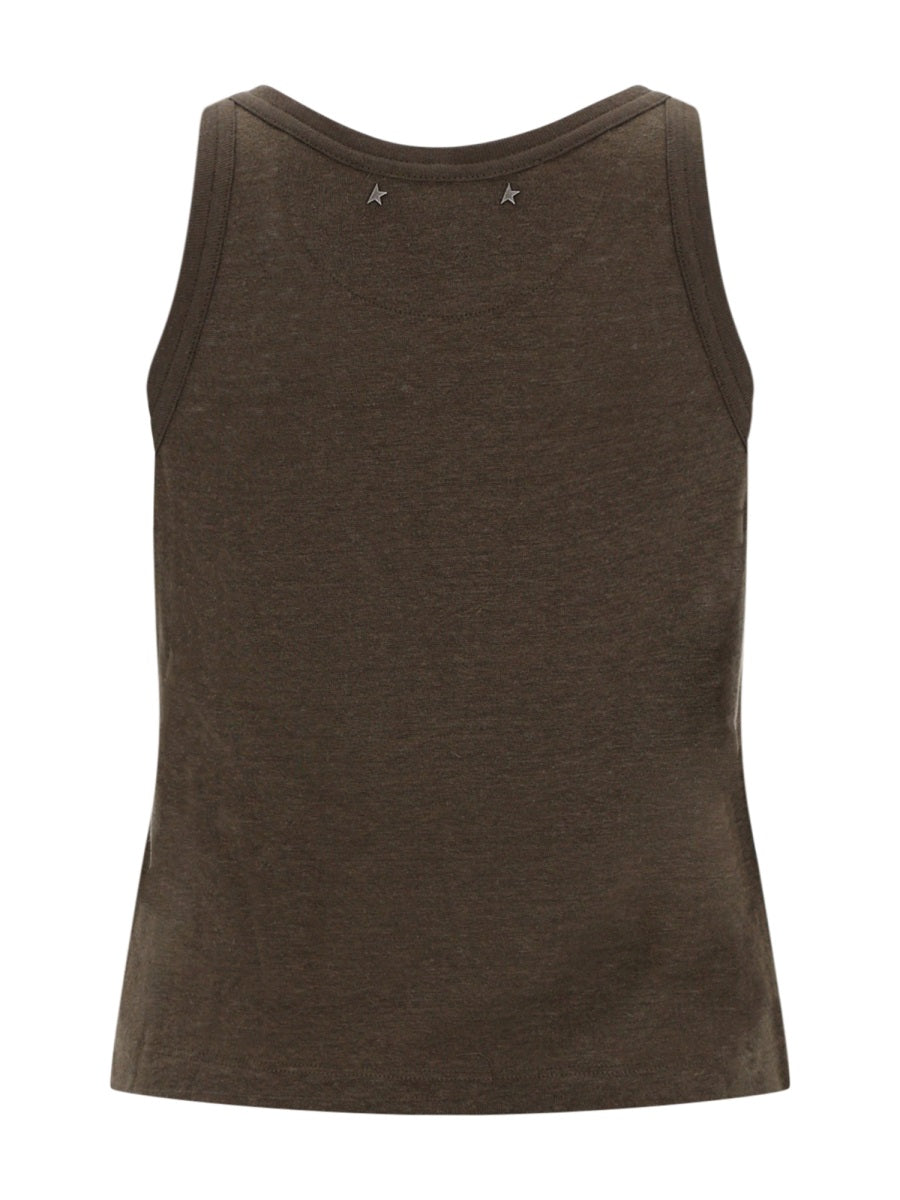 Golden Goose Women Linen Camisole GOLDEN GOOSE