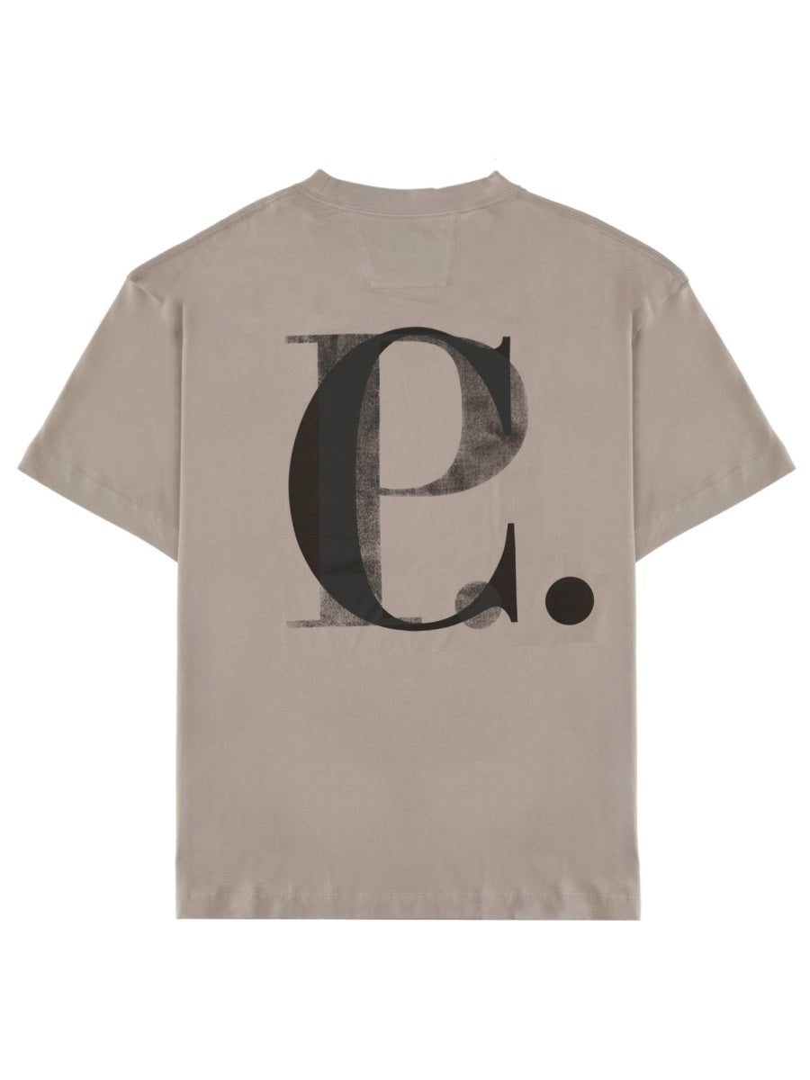 C.P. Company Men T-Shirt With Logo C.P. COMPANY