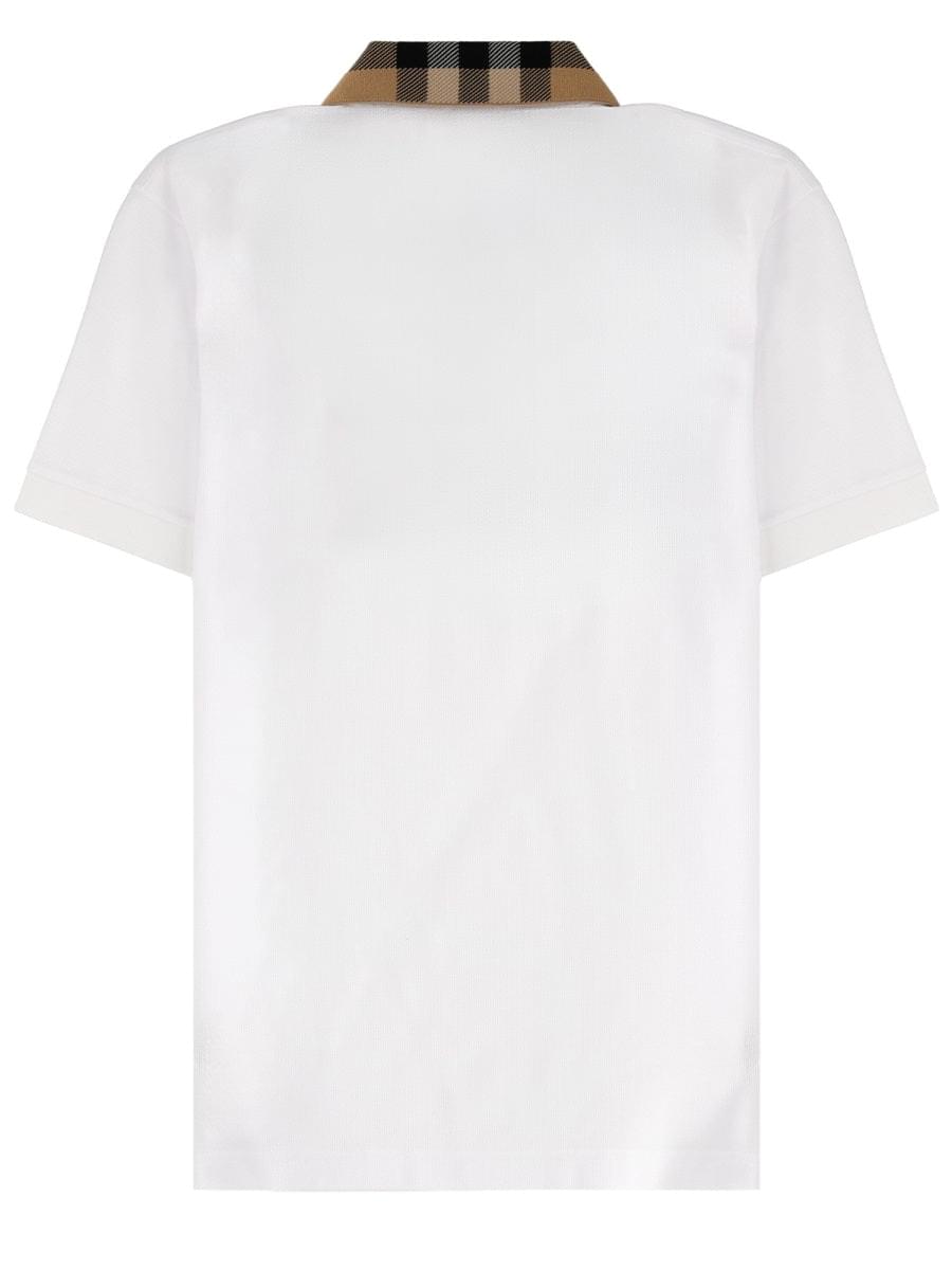 Burberry Men Cotton Pique Polo BURBERRY