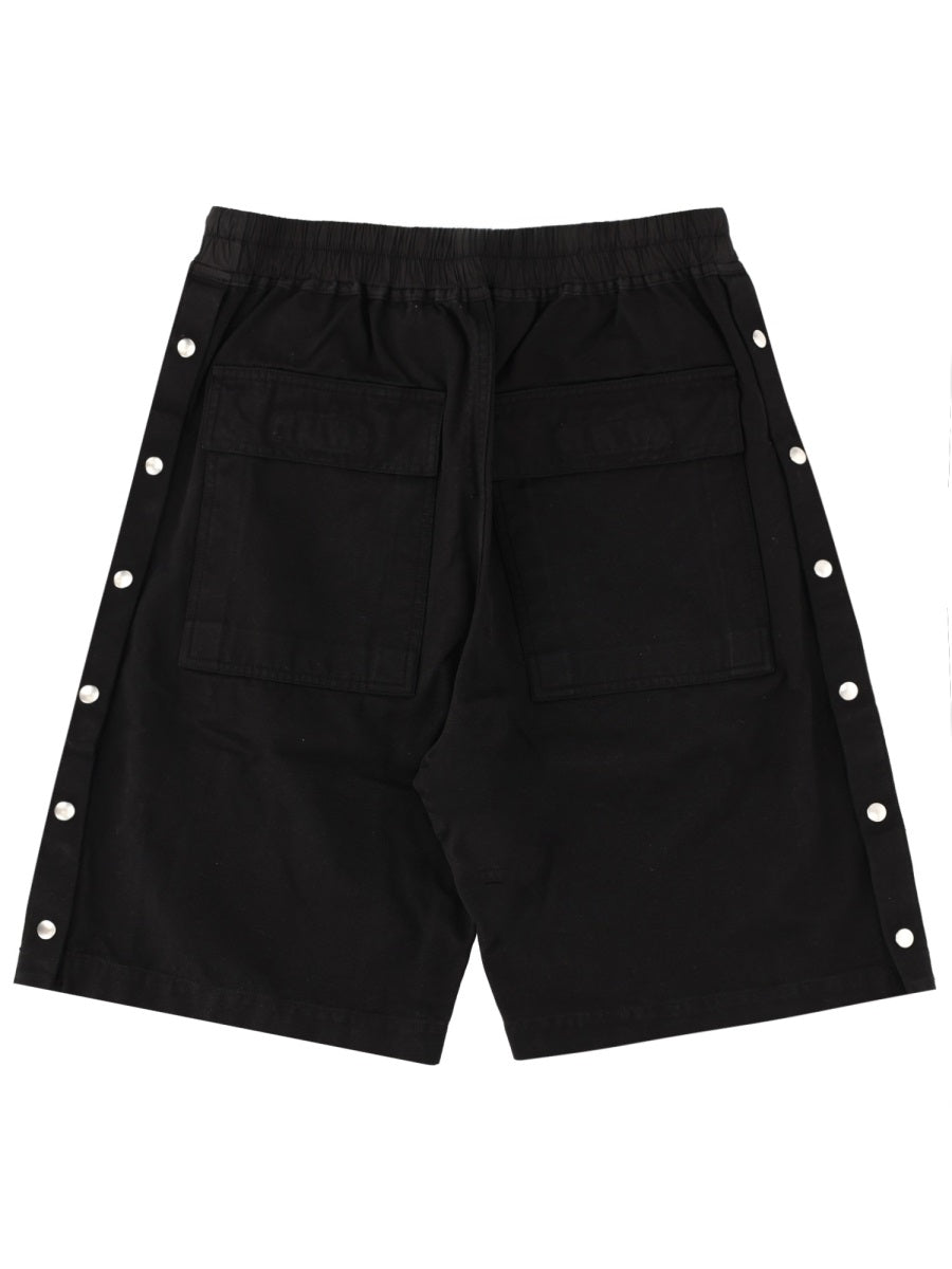 Rick Owens Drkshdw Men "Wide Pusher" Shorts RICK OWENS