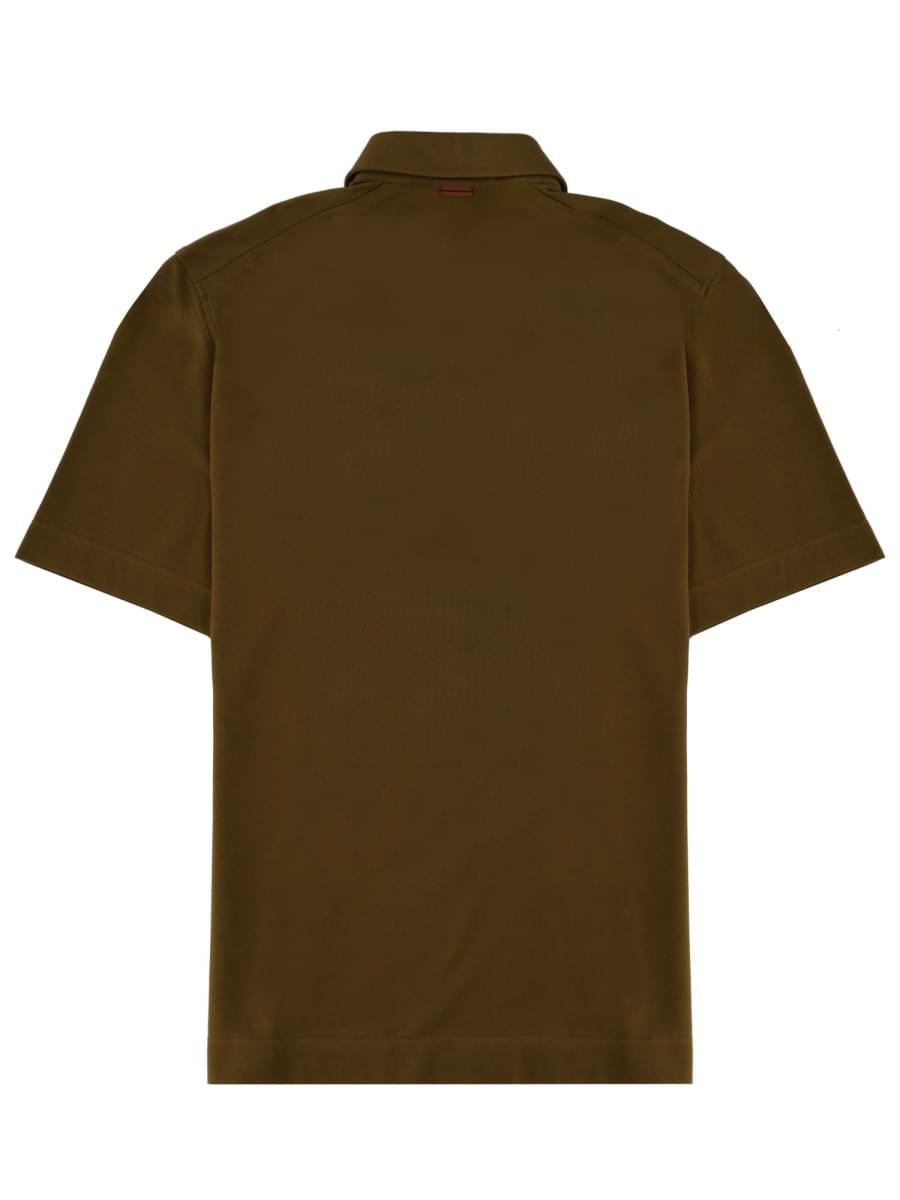 Zegna Men Zegna Men Regular Fit Polo Shirt ZEGNA
