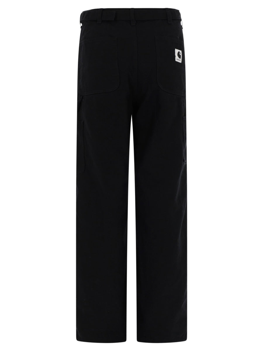 Sacai X Carhartt Wip Women "Duck Sacai X Carhartt Wip" Pants. SACAI X CARHARTT WIP