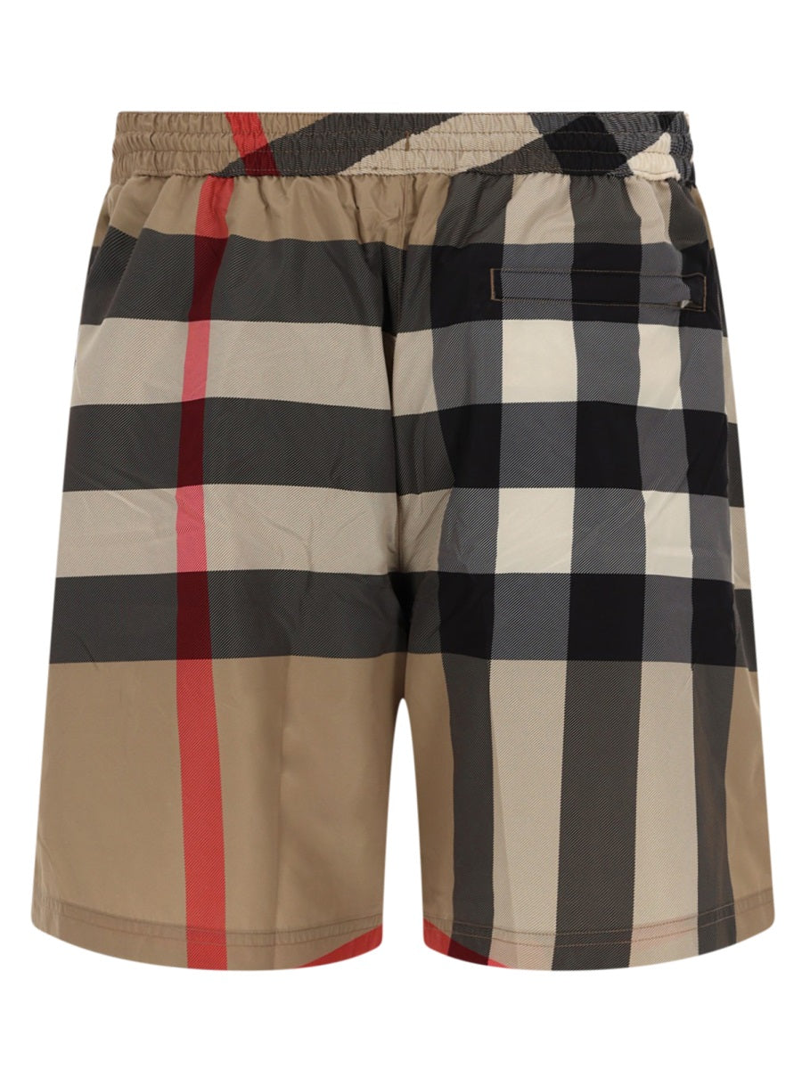 Burberry Men "Check" Swimsuit BURBERRY