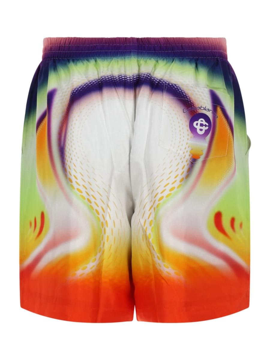 Casablanca Men Silk Shorts CASABLANCA