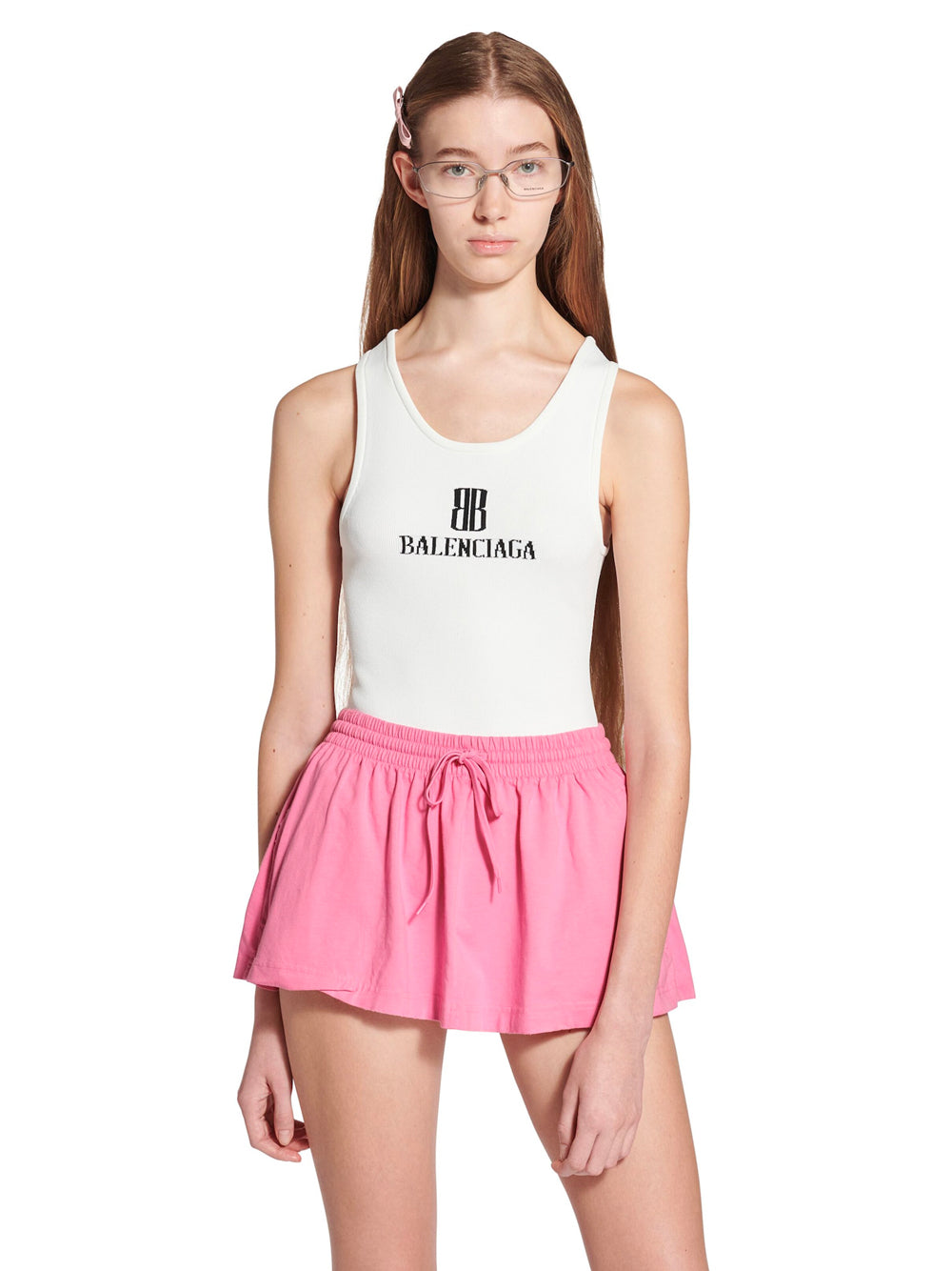 Balenciaga Women Nano Bb Tank Top BALENCIAGA