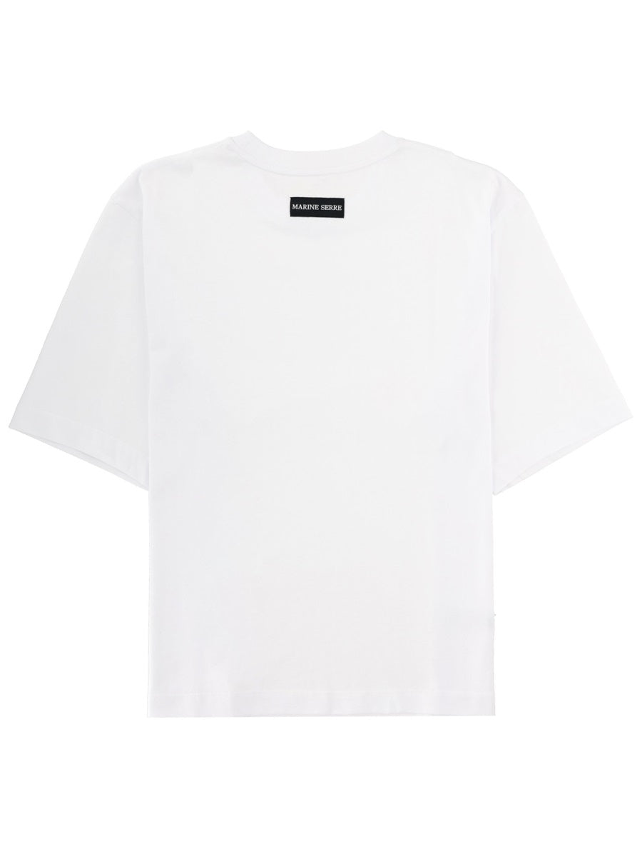 Marine Serre Men T-Shirt In Jersey MARINE SERRE
