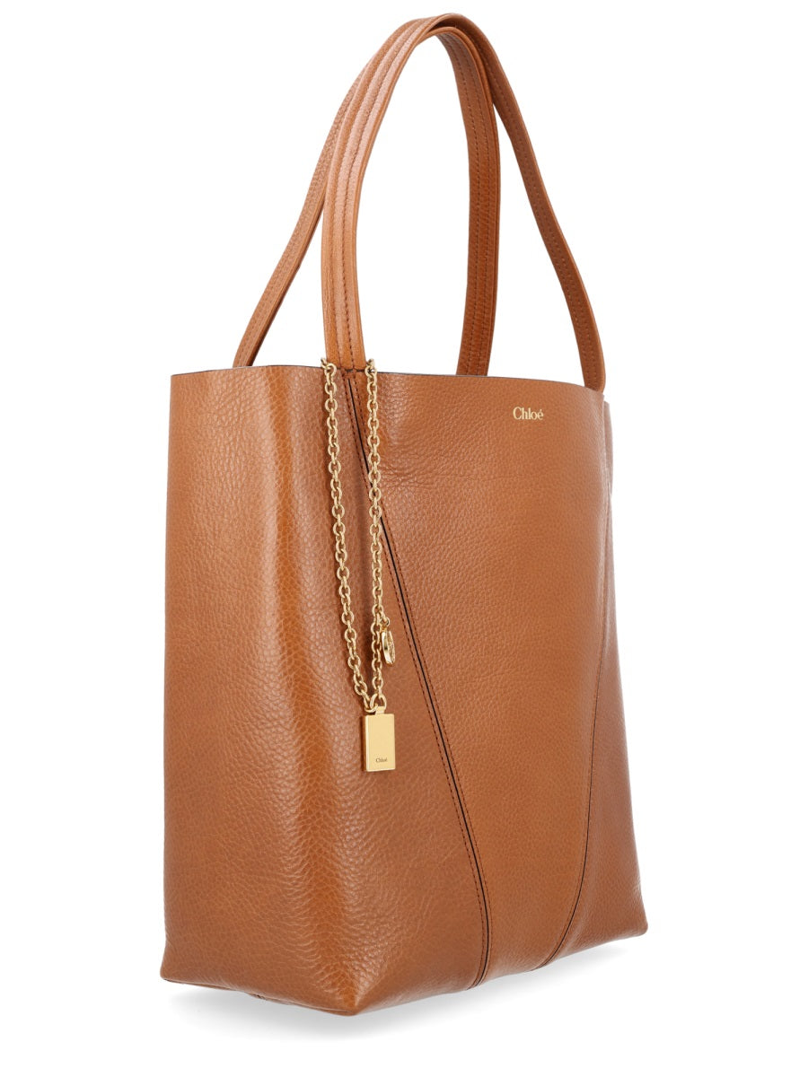 Chloé Women Borsa Tote "Cholé Spin" Medium CHLOE
